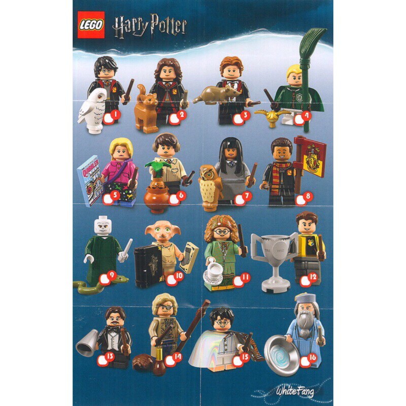 Lego 71022 21號第一代哈利波特人偶抽抽包 蝦皮購物