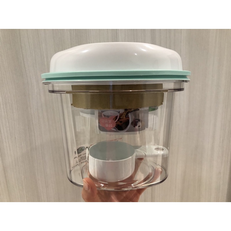 ComboEz  智能 電動自動抽真空保鮮罐 粉藍色 電動 真空 真空保鮮罐 電動真空保鮮罐
