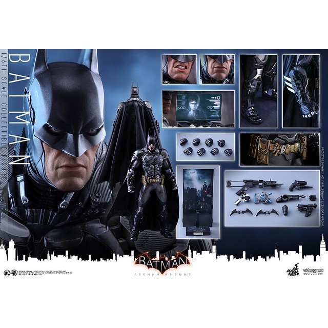 野獸國 Hot Toys – VGM26 –【阿卡漢騎士】 蝙蝠俠 Batman 非 VGM27 VGM28 VGM39