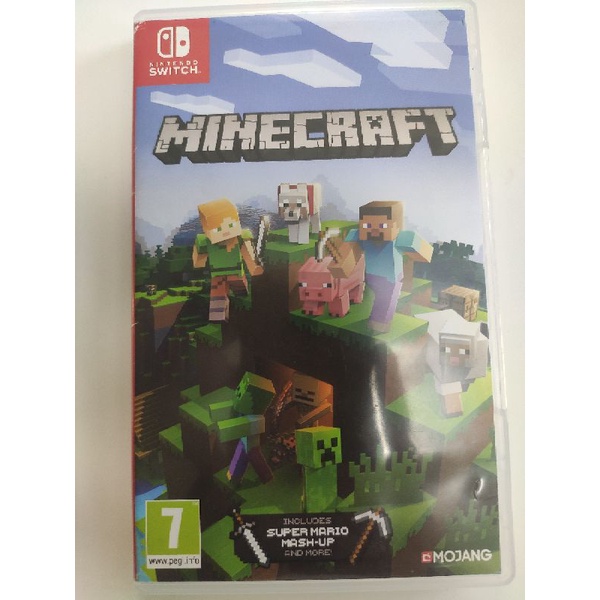 [有現貨] NS Switch 我的世界 中文版 Minecraft 當個創世神 我的世界 創世神 烏克蘭出廠 二手