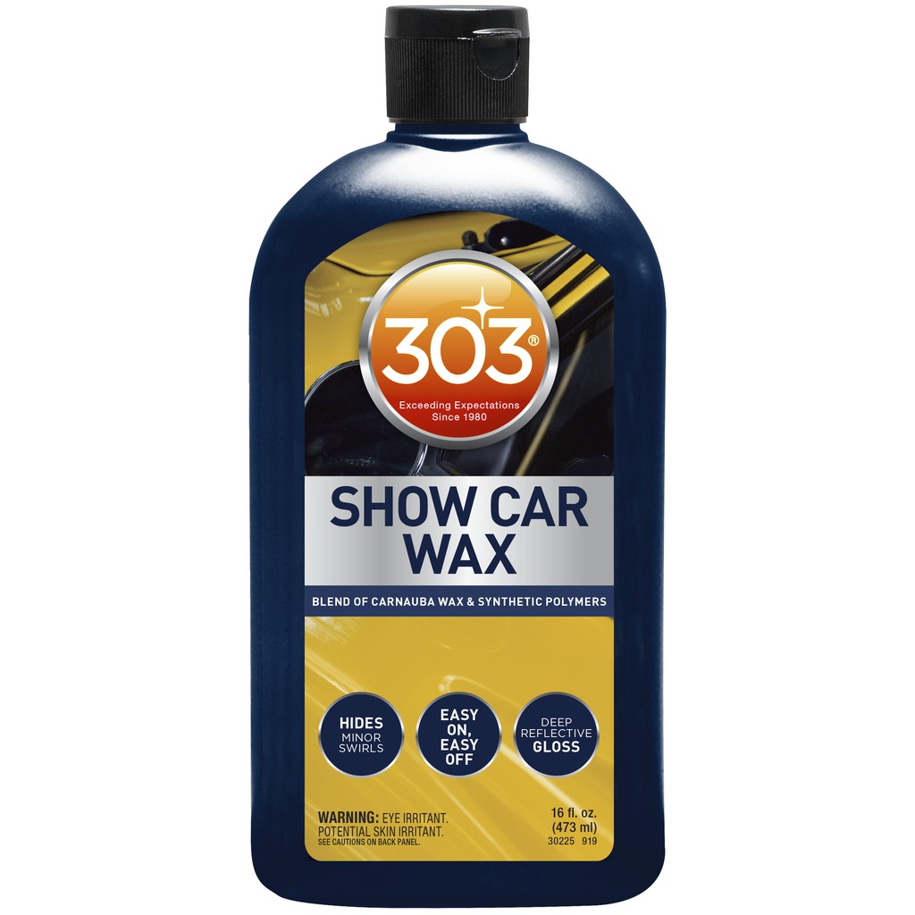 【車百購】 303 長效美研護理水感乳蠟 Show Car Wax 含天然棕櫚 驚艷的濕亮水感和深邃光澤