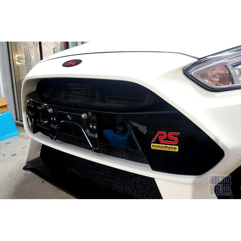 Focus 原廠車牌架 金屬 烤漆 適用mk3 5 Rs 不滑牙 車牌框 車無限 蝦皮購物