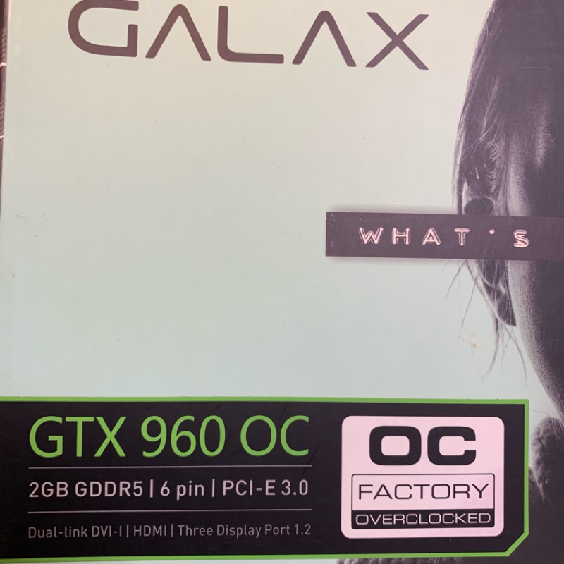 GALAX GTX960 OC 2G