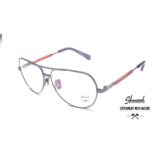【本閣】Shwood USA 美國手工光學眼鏡框 飛行員型 實木純鈦鐵灰色 Tom Ray.ban 3025 3026