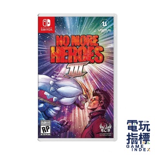 【電玩指標】十倍蝦幣 NS Switch 英雄不再3 中文版 NO MORE HEROES 3 光束刀 體感 英雄不在3