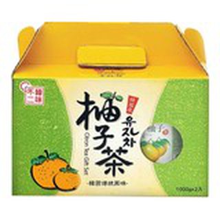 Costco 好事多韓味不二柚子茶飲組 1公斤 X 2