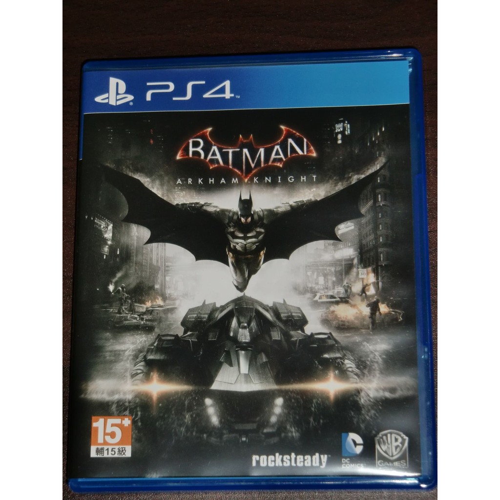 PS4 蝙蝠俠 阿卡漢騎士 英文版 二手 Batman Arkham Knight