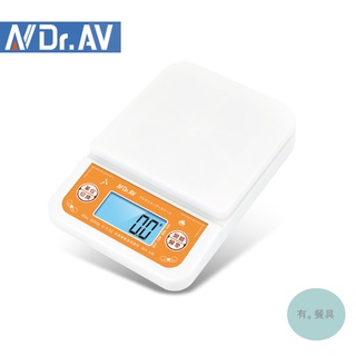 《有。餐具》Dr.AV 聖岡科技 日式5公斤大秤盤電子秤 料理秤 微量秤 0.5g / 5050g (MA-5M)