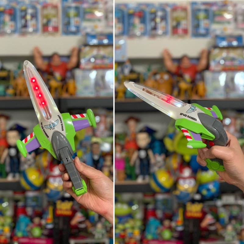 現貨 日本正版 玩具總動員 光劍 雷射槍 2合一玩具 可變身