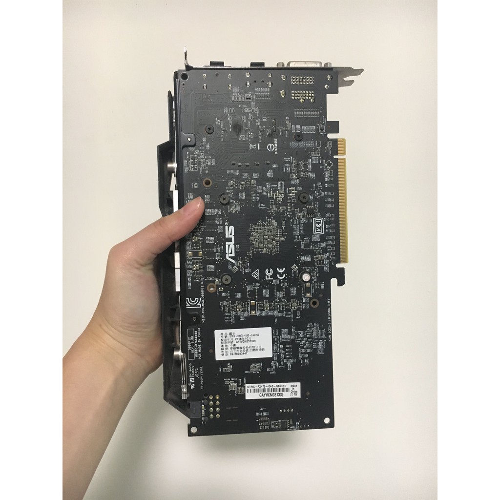 華碩 Asus Strix Gaming RX470 O4G 顯示卡 (預定)