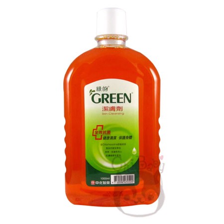 GREEN 綠的 潔膚劑 1000ml 【奇寶貝】超取 面交 自取