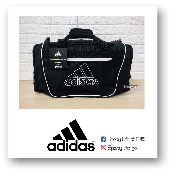 【SL美日購】Adidas Defender III Medium Duffel 黑色 行李袋 愛迪達 5148515