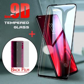 XIAOMI MI 適用於小米 Mi 9T Mi 9 玻璃的正面+背面螢幕保護膜