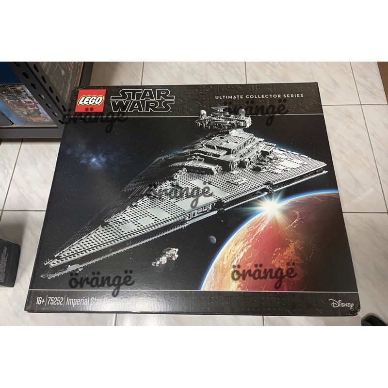 「限台南面交」 LEGO 75252 星際大戰系列 帝國滅星者戰艦-Star Wars 終極收藏UCS正版樂高全新未拆