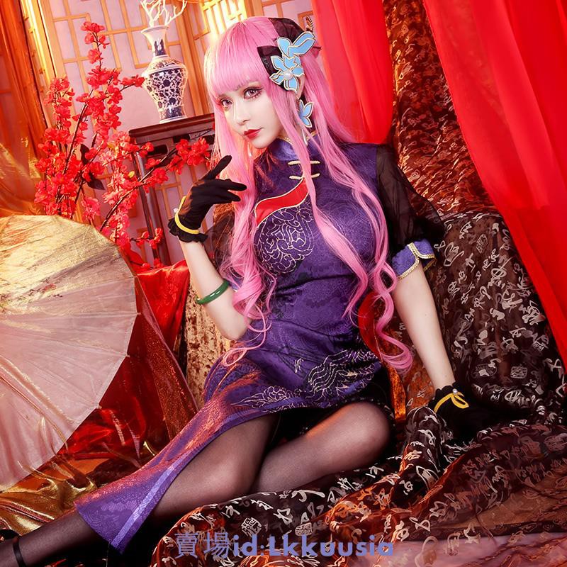 正版 三分妄想海賊cos服佩羅娜旗袍幽靈公主中國風動漫同人cospaly服裝 蝦皮購物