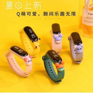 防水卡通兒童電子手錶韓版簡約運動手環中小學生男女LED時尚熱賣