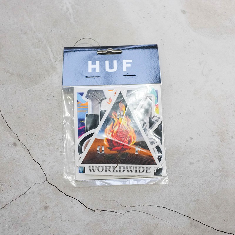 【車庫服飾】HUF HO19 STICKER PACK 貼紙組合包