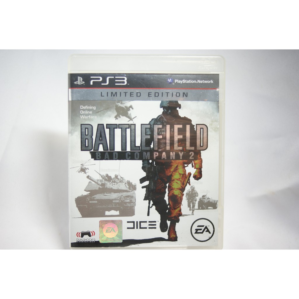 [耀西]二手 亞版 SONY PS3 戰地風雲：惡名昭彰 2 Battlefield 含稅附發票