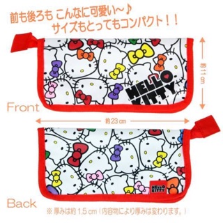 Mei咩🎈日本購回kitty防水餐具收納袋 收納包