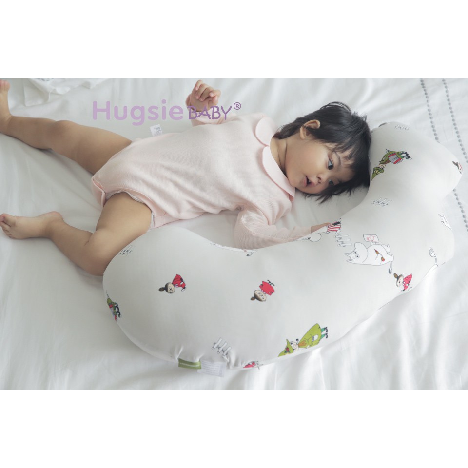 Hugsie BABY寶貝防螨抱枕-涼感嚕嚕米【金寶貝 215300】