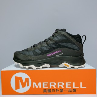 MERRELL MOAB SPEED MID GTX 女生 黑色 防水 戶外 耐磨 運動 登山 功能鞋 ML135414