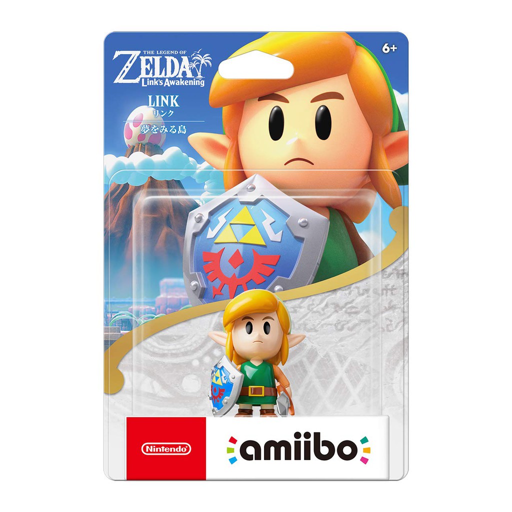 [正版] 日版 現貨 amiibo 織夢島 林克 (全新未拆品) 任天堂 NS switch 薩爾達傳說 人偶 日本 版