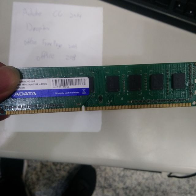 威剛 DDR3 1600 4G