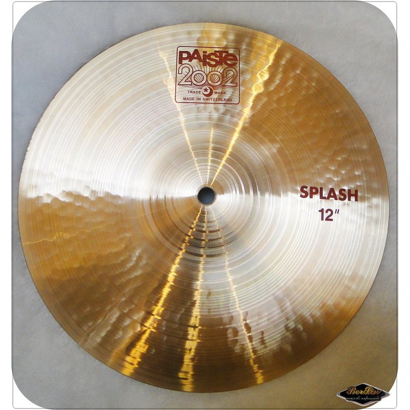 『柏林樂器』PAISTE 2002 12"Splash