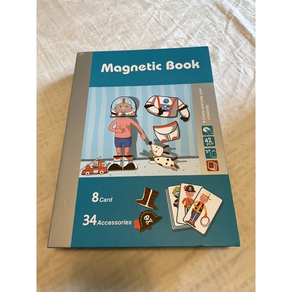 ［二手］🧲 磁鐵書。Magnetic book。八種人物造型