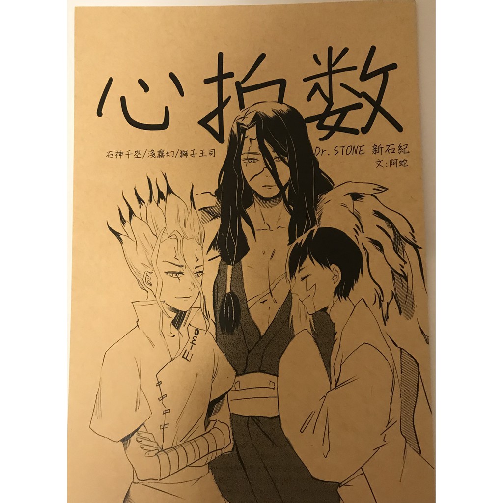 限定下標 中文同人誌dr Stone 新石紀千空x幻x司心拍数 蝦皮購物
