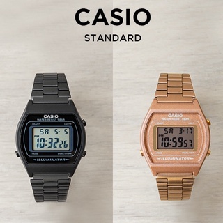 【CASIO】B640WB/B640WC/B640WD 復古造型電子錶/經典百搭/男女通用款/35mm/金/公司貨