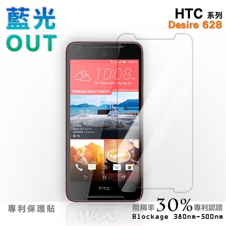 【膜力威】專利抗藍光保護貼｜HTC Desire 628 適用