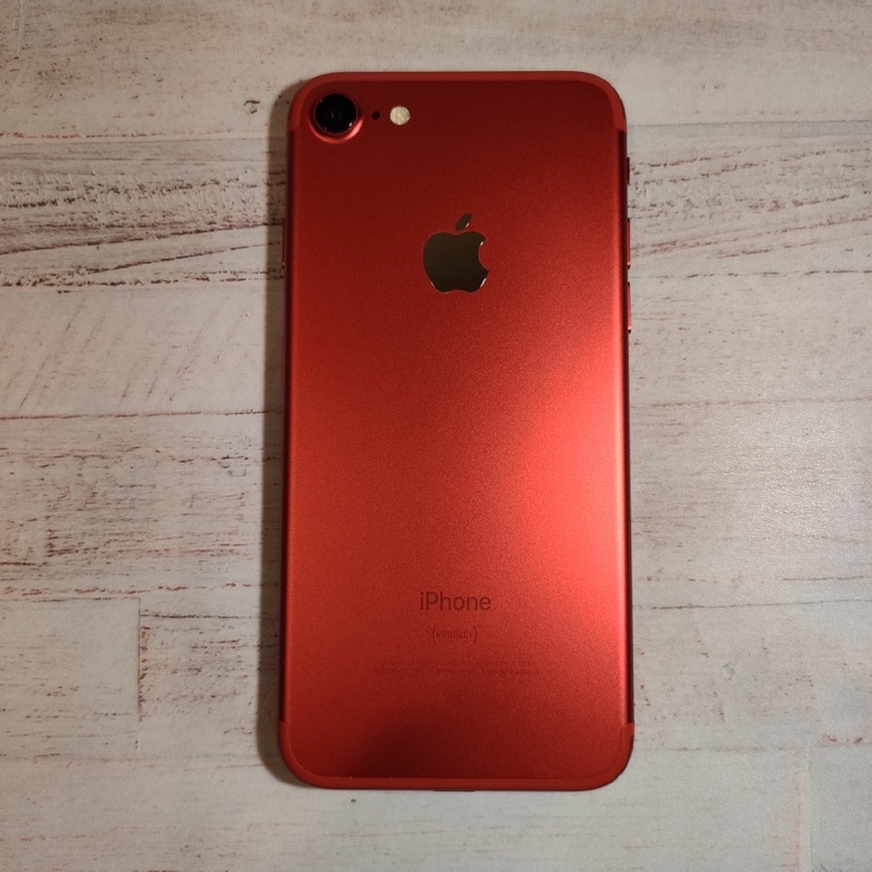 iPhone 7 128G 紅 健康度100% 99新
