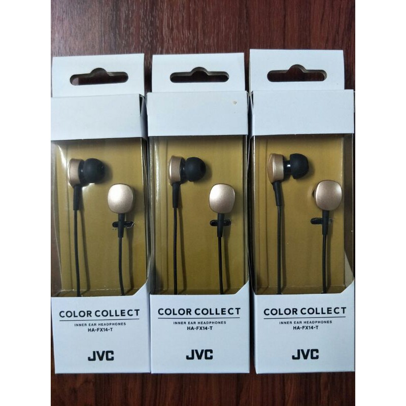 Jvc Ha Fx14 T入耳式立體聲有線耳機 菱光紀念品 蝦皮購物
