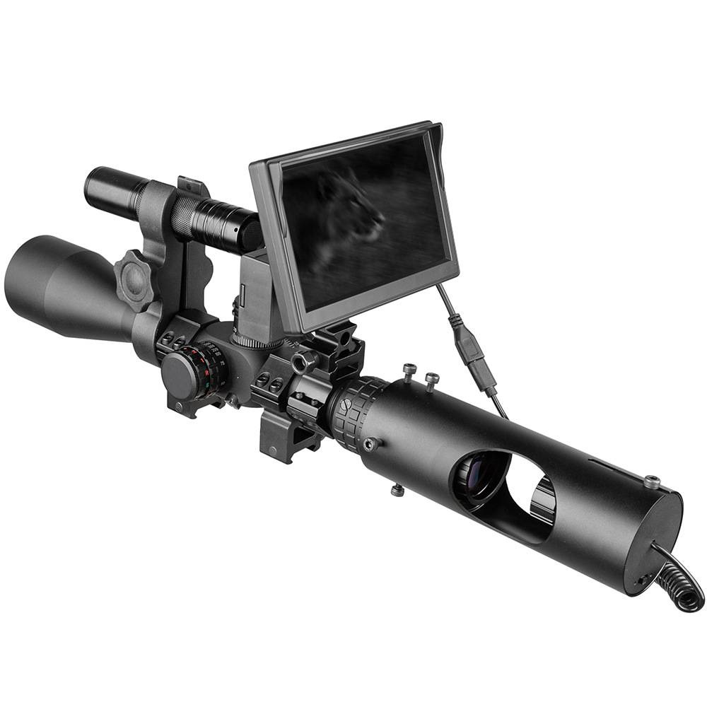 數碼微光夜視儀激光紅外瞄用望遠鏡夜視儀非熱成像 夜視鏡 CCD高清