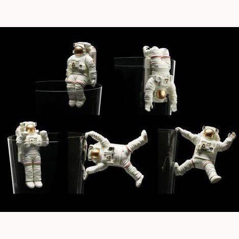 KITAN 轉蛋 PUTITTO 扭蛋 宇宙飛行士 太空人 宇航員 杯緣子 全5種 (17871)