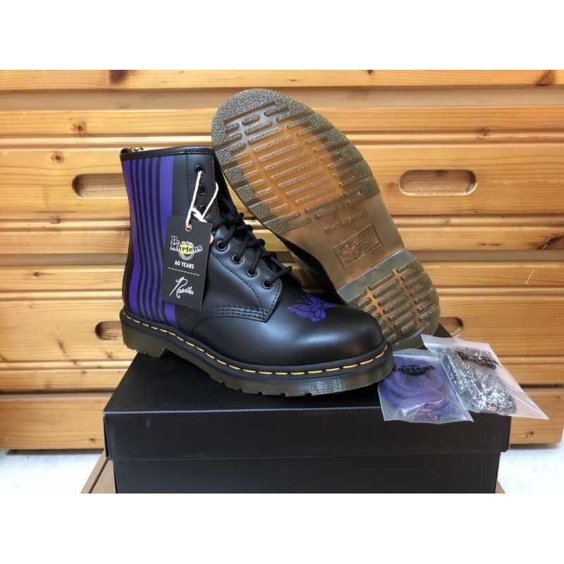 Dr. Martens X Needles 1460 Boots 聯名高筒8孔馬汀鞋 UK8