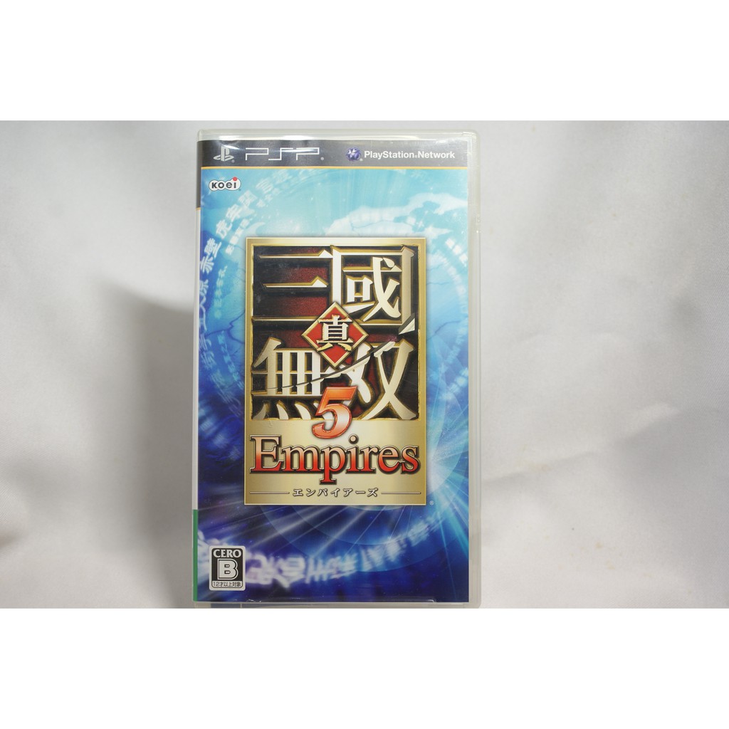 耀西 二手純日版sony Psp 真 三國無雙5 帝王傳 蝦皮購物