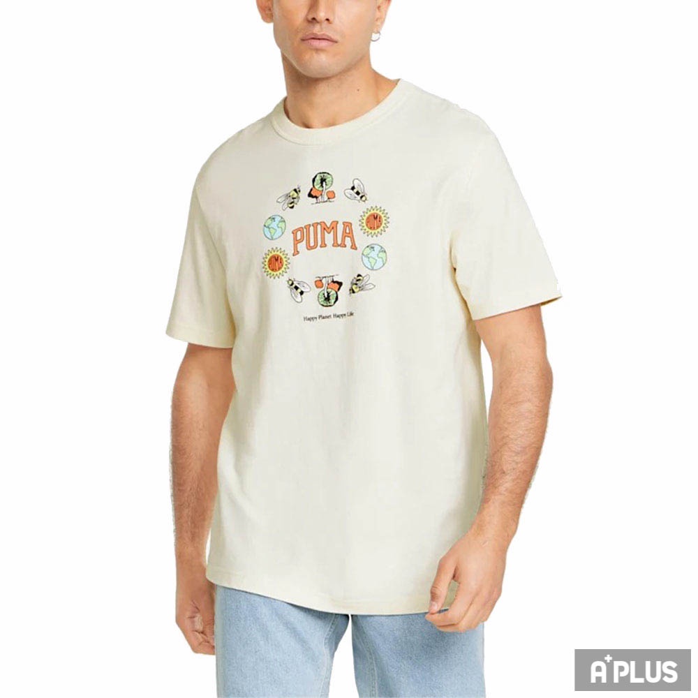 PUMA 男 流行系列 Downtown圖樣短袖T恤 - 53367399