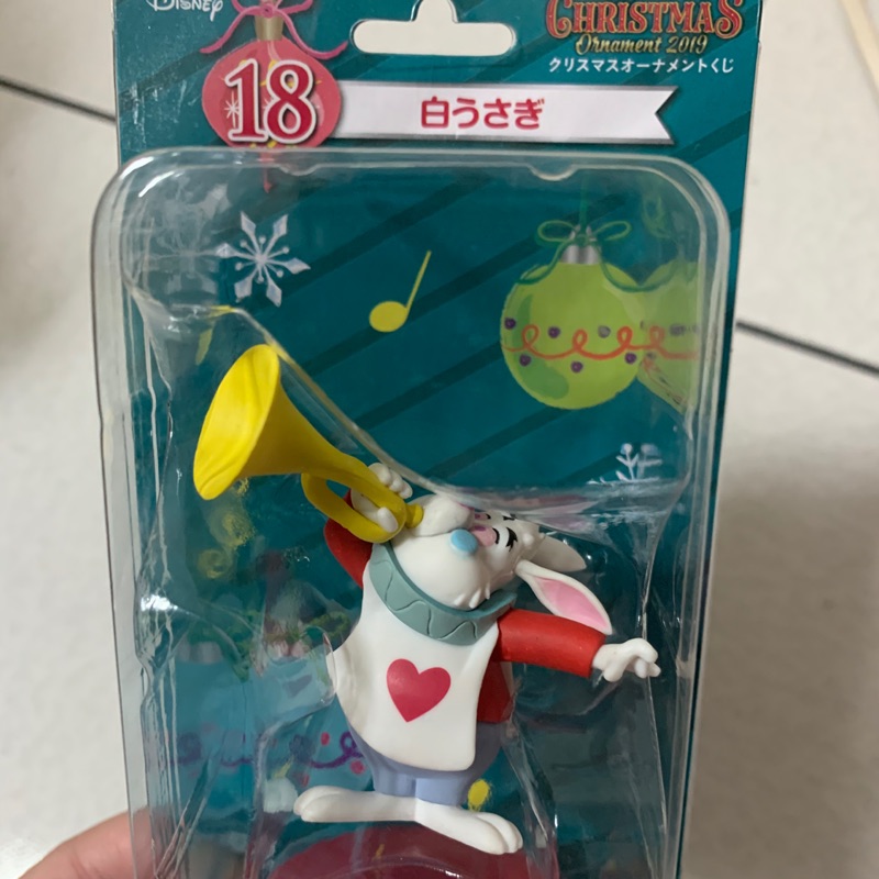 日本2019迪士尼聖誕節🎄一番賞🎁愛麗絲夢遊仙境白兔先生