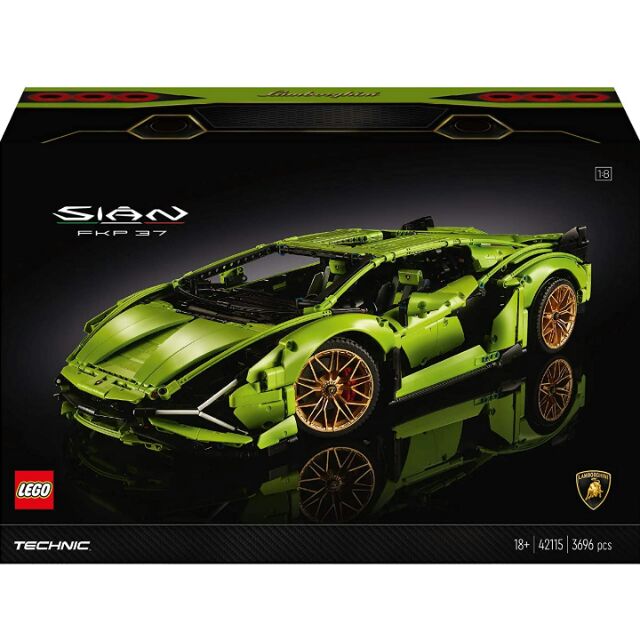 Lamborghini sian лего 42115