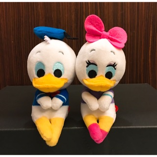 現貨 日本最新帶回 chokkorisan 迪士尼 唐老鴨和黛西 坐姿娃娃（2017.4月發行）