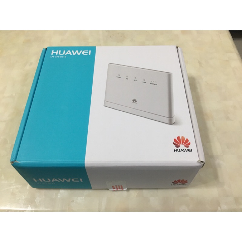 【HUAWEI】華為4G 無線路由器(B315s-607)台灣全頻支援 附帶四個網路孔