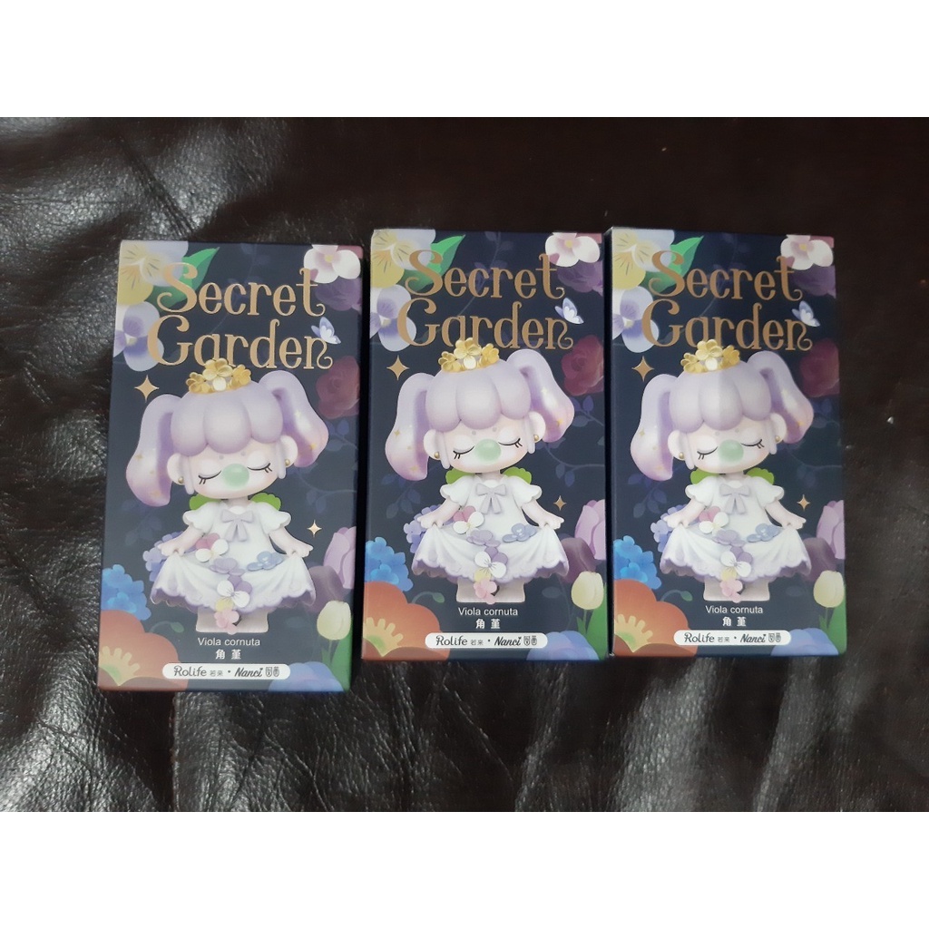 【現貨,盲盒+確認款】rolife若來 nanci囡茜~祕密花園系列盲盒~潮玩/盒玩~池塘 隱藏 微風