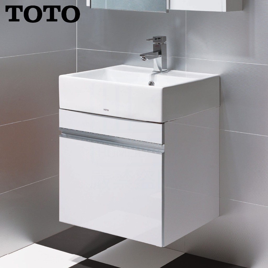 《TOTO》L710CGUR 結晶鋼烤 面盆浴櫃組 TO-710 時尚白 尊爵黑 寶石紅 蘋果綠【桃北基都會區免運費】