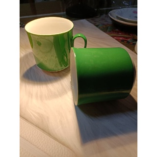 經典綠 咖啡杯 台灣製造 珍藏分享