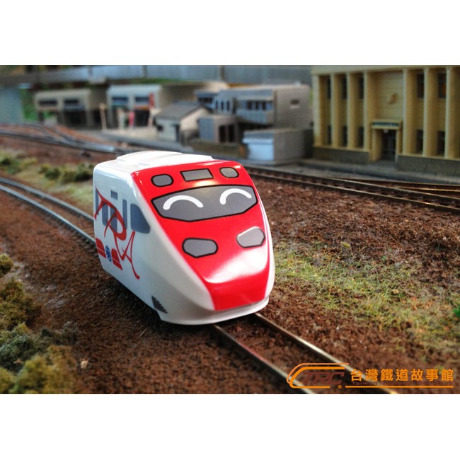 台鐵普悠瑪自強號 TEMU2000型 鐵支路迴力小火車 迴力車 火車玩具 壓克力盒裝 QV060 TR台灣鐵道