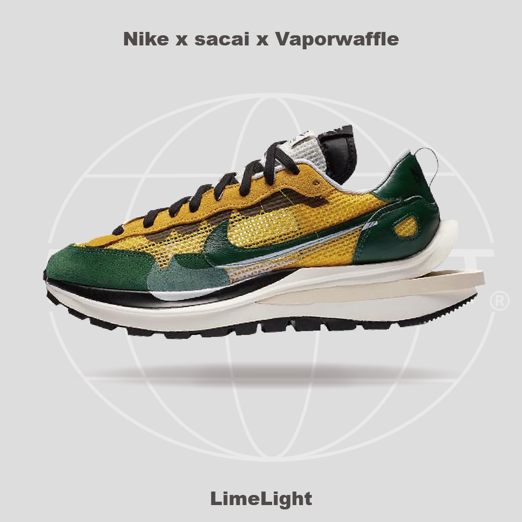 ☆LimeLight☆  Nike x sacai x Vaporwaffle 全新「黃綠配色」