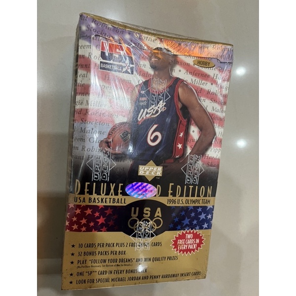 1996年NBA球員卡（全新整盒未拆）