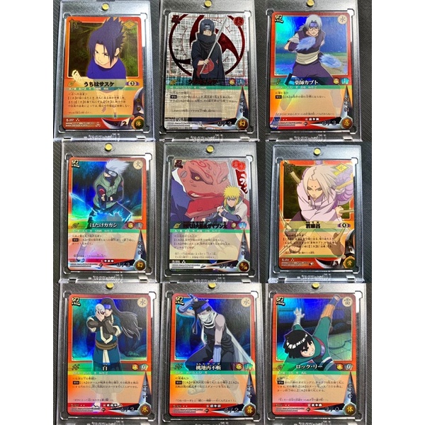 火影忍者卡 Naruto Card Game 對戰卡 火影忍者 卡卡西 佐助 君麻呂 小李 再不斬 白 鼬 四代火影